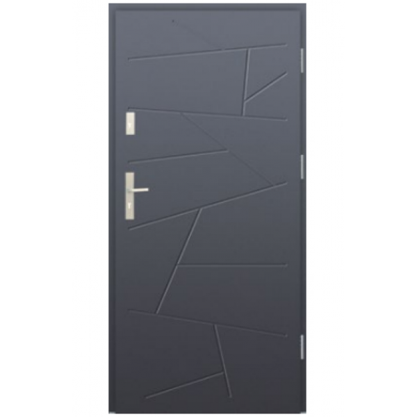 Ocelové venkovní dveře WIKĘD - MODEL 43a