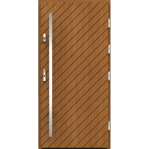 Dřevěné venkovní dveře AGMAR CAPRI