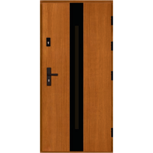 Dřevěné venkovní dveře AGMAR DELOS