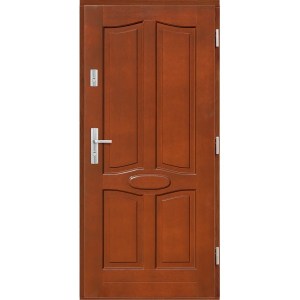 Dřevěné venkovní dveře AGMAR LOTUS II