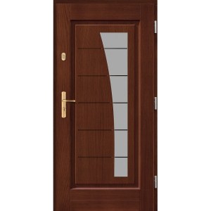 Dřevěné venkovní dveře AGMAR MARBEL