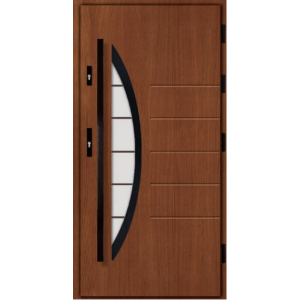 Dřevěné venkovní dveře AGMAR NIDALE