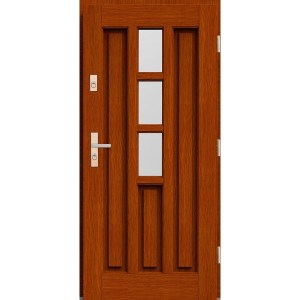 Dřevěné venkovní dveře AGMAR PABLO 1