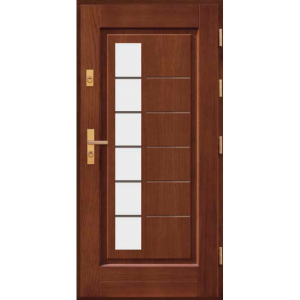 Dřevěné venkovní dveře AGMAR PALAU