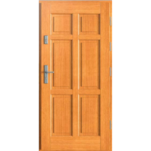 Dřevěné venkovní dveře AGMAR SENGA