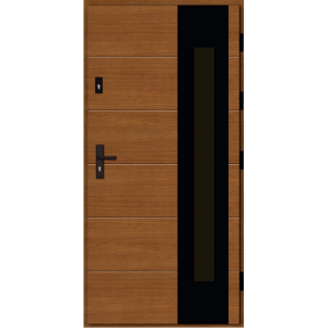 Dřevěné venkovní dveře AGMAR TRISTANA