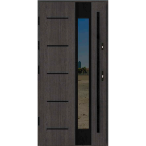 Dřevěné venkovní dveře AGMAR ZYRA