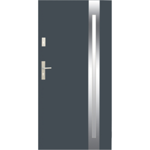 Ocelové venkovní dveře WIKĘD - VZOR 25B