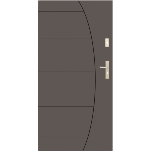 Ocelové venkovní dveře WIKĘD - VZOR 26G
