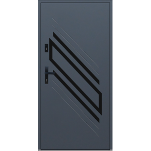Ocelové venkovní dveře WIKĘD - VZOR 46B