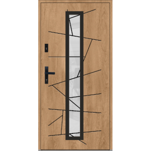 Ocelové venkovní dveře WIKĘD - VZOR 48