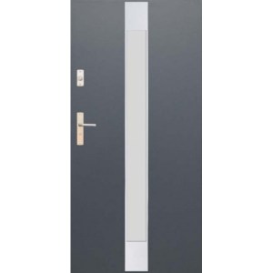 Vnější hliníkové dveře WIKĘD FUTURE INOX FI07A
