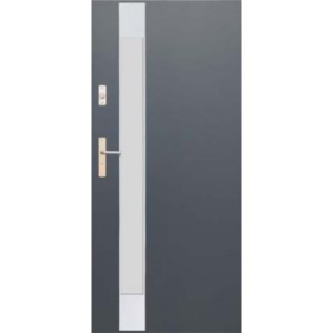 Vnější hliníkové dveře WIKĘD FUTURE INOX FI07B