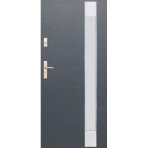 Vnější hliníkové dveře WIKĘD FUTURE INOX FI07C