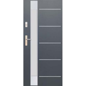 Vnější hliníkové dveře WIKĘD FUTURE INOX FI07D