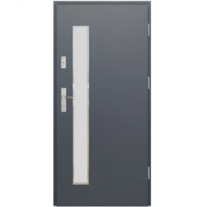 Vnější hliníkové dveře WIKĘD FUTURE INOX FI08B