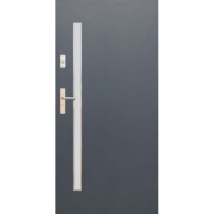 Vnější hliníkové dveře WIKĘD FUTURE INOX FI10A
