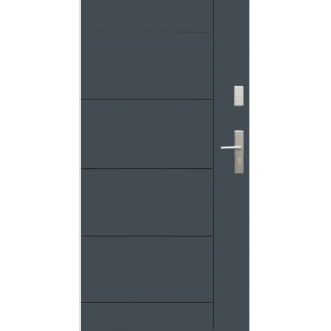 Vnější ocelové dveře WIKĘD - MODEL 26D Z RUKY [VARIANTA 2]