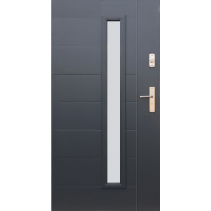 Vnější ocelové dveře WIKĘD - MODEL 42 Z RUKY [VARIANTA 1]